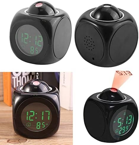 Projection Alarm Clock for Bedroom Ceiling