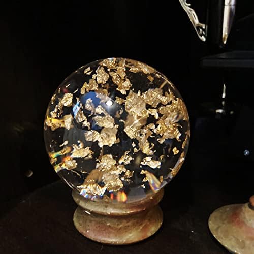 3 Inch Gold Foil Acrylic Ball for Party Decoration