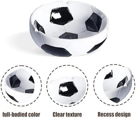 1PCS Soccer Resin Ashtray Creative Sports Decor