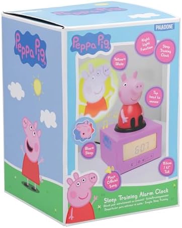 Paladone Peppa Pig Sleep Training Alarm Clock
