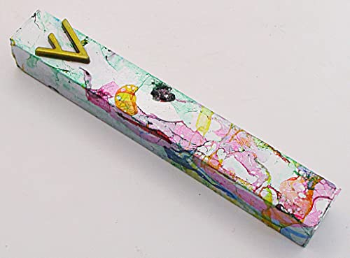 Marbled Mezuzah Case A010