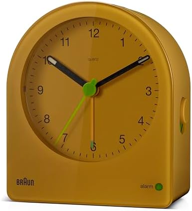 Braun Classic Analogue Alarm Clock with Snooze and Continuous Backlight 1