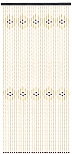 31 Strands Bamboo Wood Beaded Curtain for Doorway