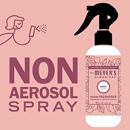 Mrs Meyers Clean Day Rose Room Spray - Pack of 3
