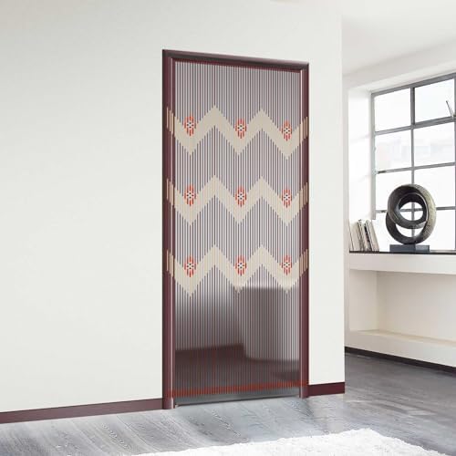 LOYALHEARTDY 60 Strand Bamboo Beaded Curtain