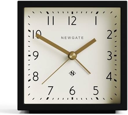 NEWGATE Equinox Alarm Clock - Sleek Modern Design