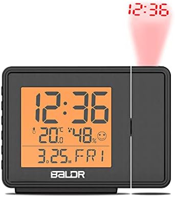 BALDR Projection Alarm Clock with Temperature Display