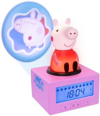 Paladone Peppa Pig Sleep Training Alarm Clock