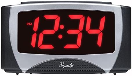 La Crosse Technology 12-Inch LED Alarm Clock with USB Power