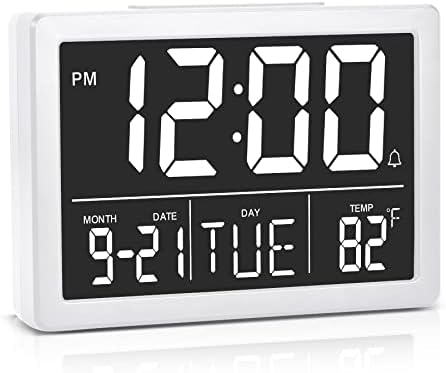 Amgico Digital Alarm Clock with Snooze - 63 Inch LED