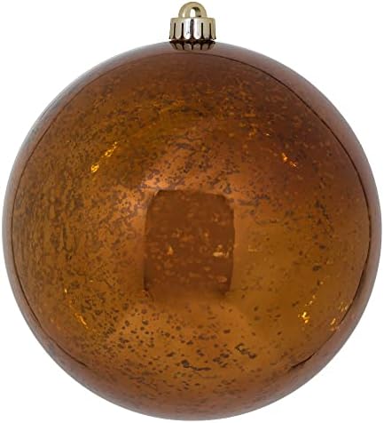 Vickerman 8 Inch Copper Mercury Ball Ornament