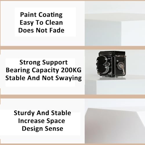Sturdy Rectangular Display Pedestal Stand for Home and Store Use