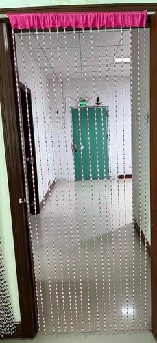 ZiDeTang 18 Rows Acrylic Calabash Beaded Curtain