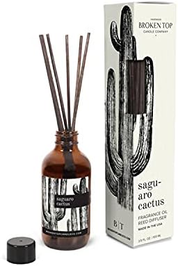 Broken Top Natural Reed Diffuser Set Saguaro Cactus