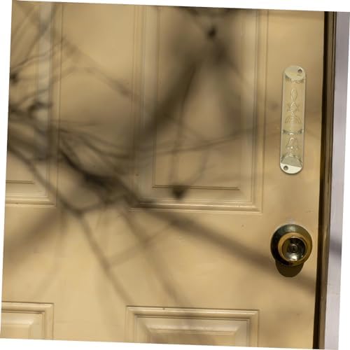 Cabilock Metal Mezuzah Plaque Scroll Door Decoration