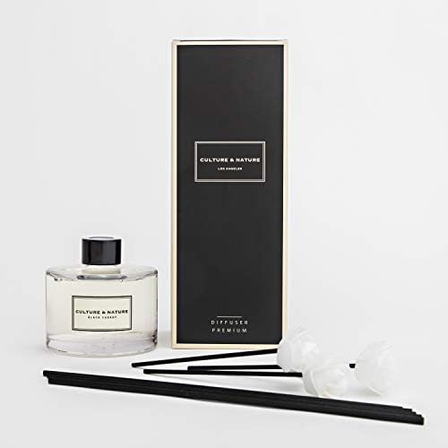 CULTURE NATURE Reed Diffuser Set Black Cherry