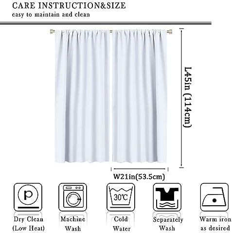 Barn Door Lavender Curtains 42x45in Set of 2