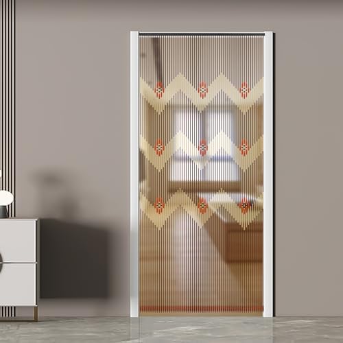 LOYALHEARTDY 60 Strand Bamboo Beaded Curtain