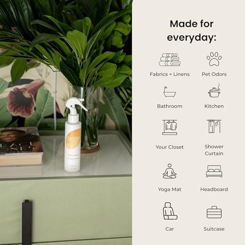 Grow Fragrance Plant-Based Air Freshener Spray 2 Pack