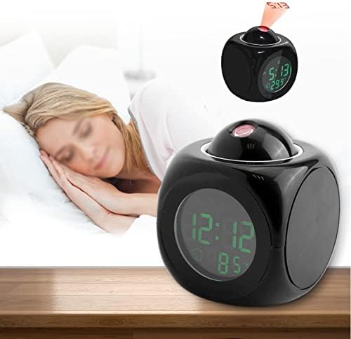 Projection Alarm Clock for Bedroom Ceiling