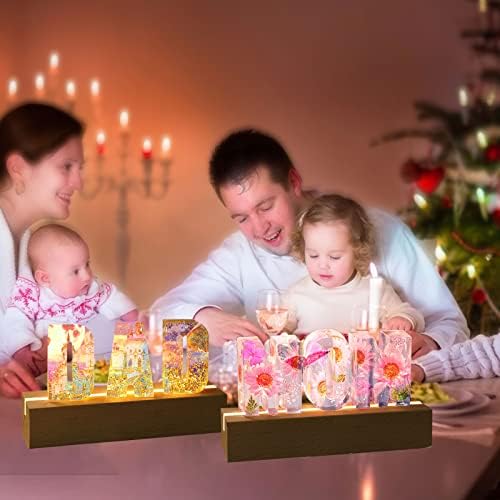 59 Inch Wooden Rectangle LED Light Base Stand