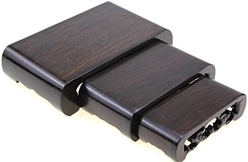 Oriental Rosewood 3-Piece Display Pedestal Set