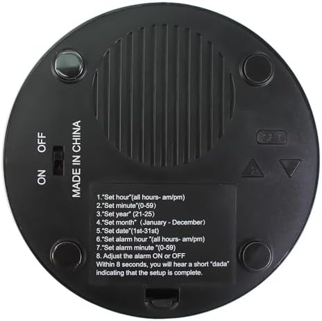 Extra Large Talking Alarm Clock for Blind and Elderly