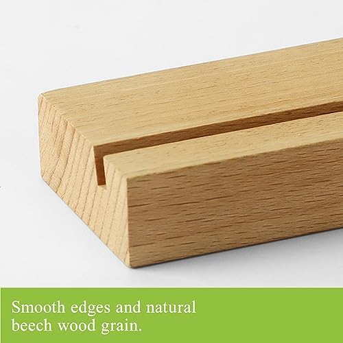 Bemaystar Wooden Pedestal Stand for Plaques and Photo Albums