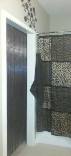 ABeadedCurtain 125 Strand Dark Brown Beaded Curtain