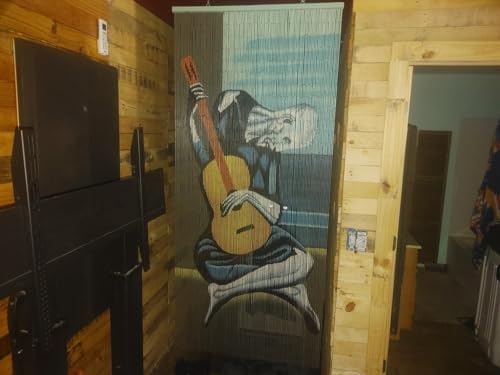 ABeadedCurtain 125 String Old Guitarist Beaded Curtain