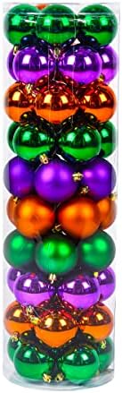 National Tree Company 50-Piece Halloween Ball Ornaments Set 1