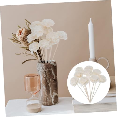 10pcs Floral Aromatherapy Diffuser Sticks for Home Decor