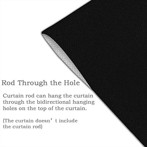 I Love Haida Blackout Curtains Doorway Panels 34x56in