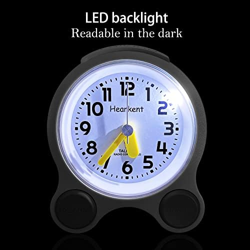 Hearkent Atomic Talking Clock with Snooze and Light