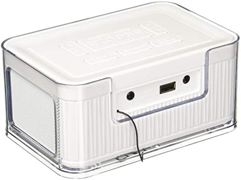 RCA Dual Alarm Clock Radio with Multicolor Wraps