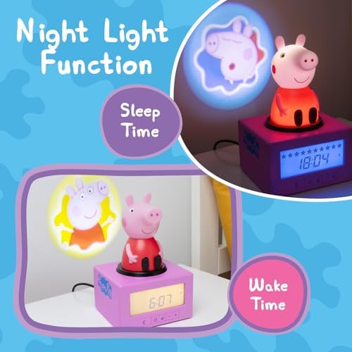 Paladone Peppa Pig Sleep Training Alarm Clock