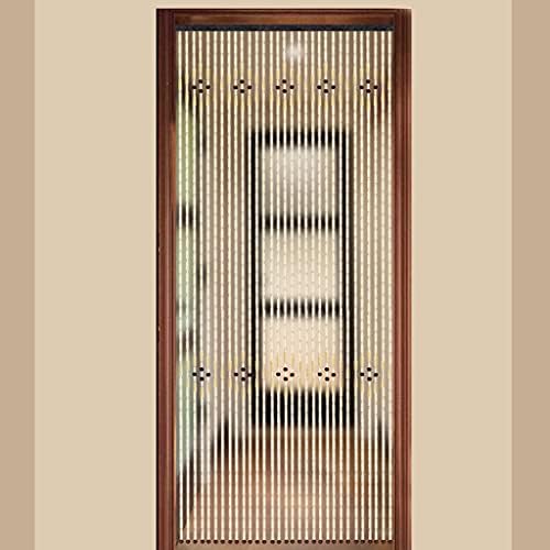 31 Strands Bamboo Wood Beaded Curtain for Doorway