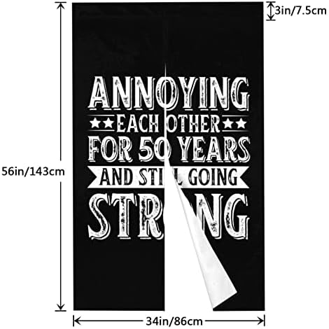 Annoying Each Other 50 Years Still Strong Blackout Curtain 34x56in