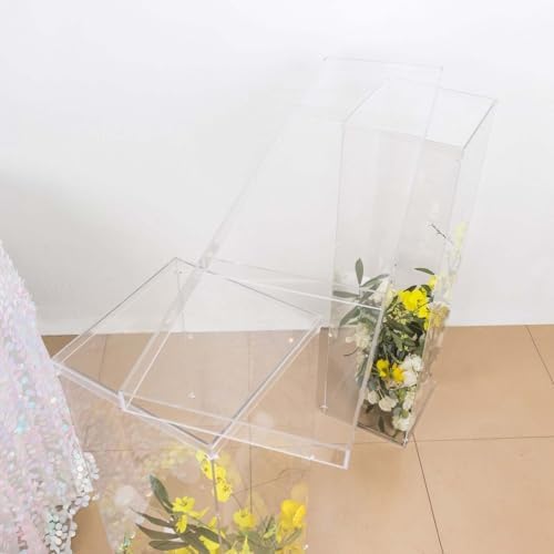 Efavormart 46x12 Clear Acrylic Connector Plate