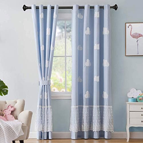 Kemmie 1 Inch Curtain Rod with Urn Finials Black