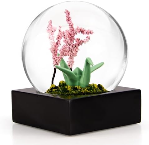 Cherry Blossom Snow Globe for Girls and Women