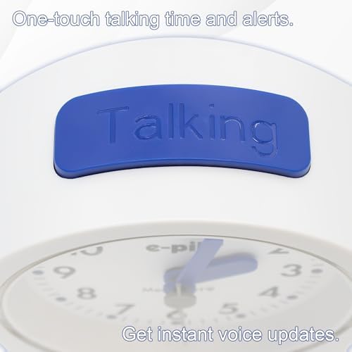 e-pill MedSmart V8 Atomic Clock with 8 Alarms