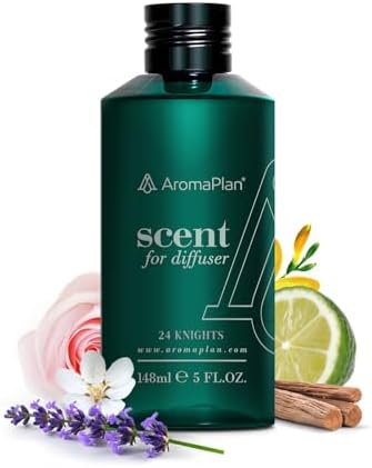 Aromaplan Hotel Scents 24 Knights 5 Fl Oz Luxury Diffuser Oil