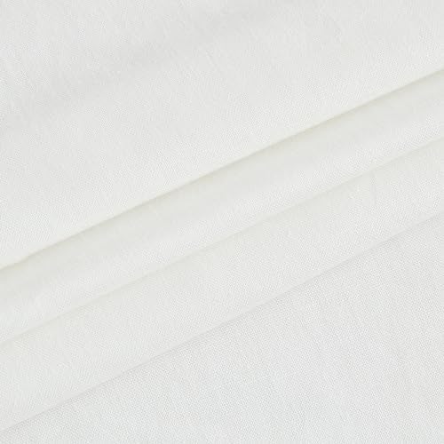 White Pinch Pleated Curtain Panel 34x84x2 for Living Room