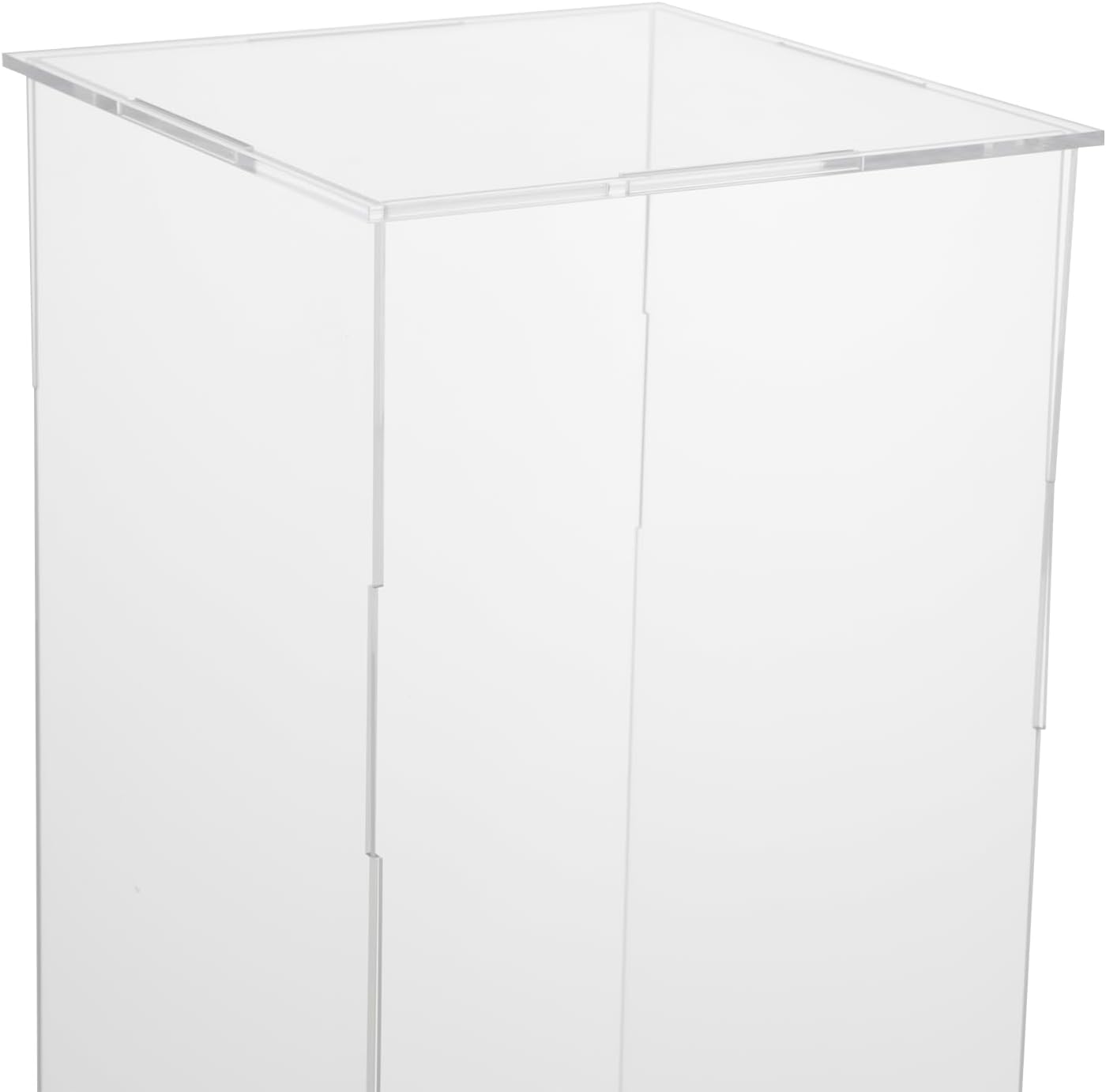 2 Pack Acrylic Pedestal Display Set for Weddings and Events