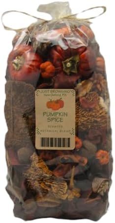 Just Browsing Pumpkin Spice Potpourri 8-Cup Bag Cozy Fall Aroma