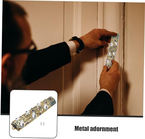 Wakauto Mezuzah Door Accent with Blessing Scripture
