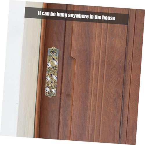 Wakauto Mezuzah Door Accent with Blessing Scripture