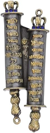 LUOZZY 1pc Deep Gray Mezuzah Door Blessing Ornament