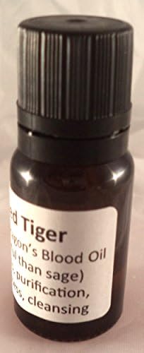 Sacred Tiger Dragons Blood 100 Concentrated Liquid Incense 10ml